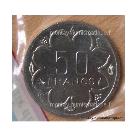 Tchad BEAC 50 francs 1976 A Essai