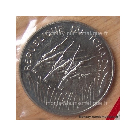 Tchad 100 Francs 1975 ESSAI