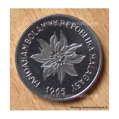 Madagascar - Malagasy 2 Francs 1965 ESSAI