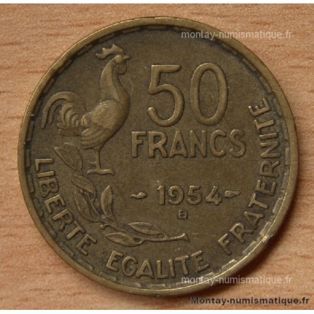 50 Francs Guiraud 1954 B