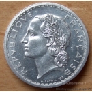 5 Francs Lavrillier aluminium 1945 essai