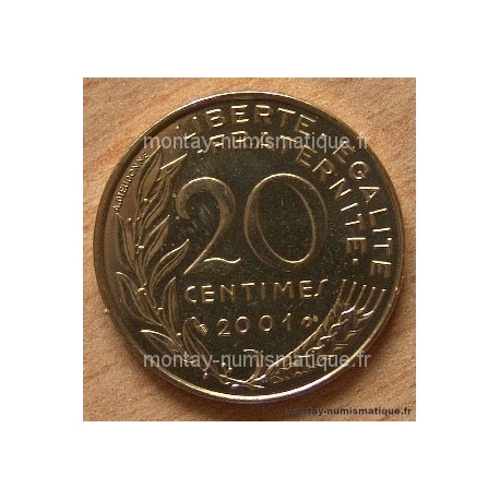 20 Centimes Marianne 2001
