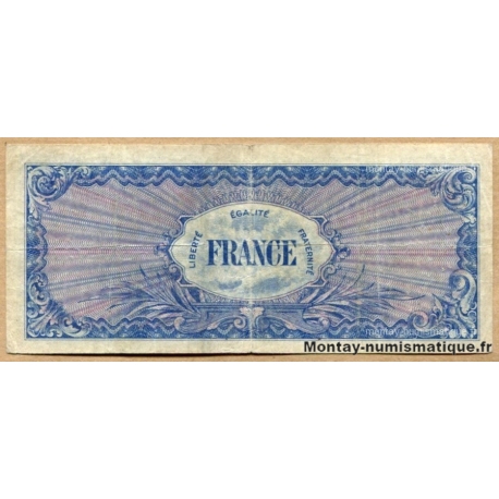100 Francs Verso France Juin 1945 série X