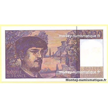 20 Francs Debussy 1997 V.058
