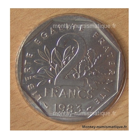 2 Francs Semeuse en nickel 1983