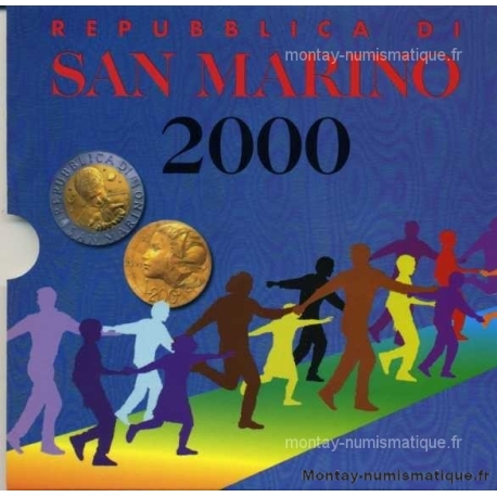 San Marin Série fdc 2000