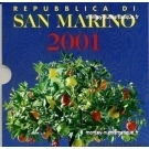 San Marin Série fdc 2001