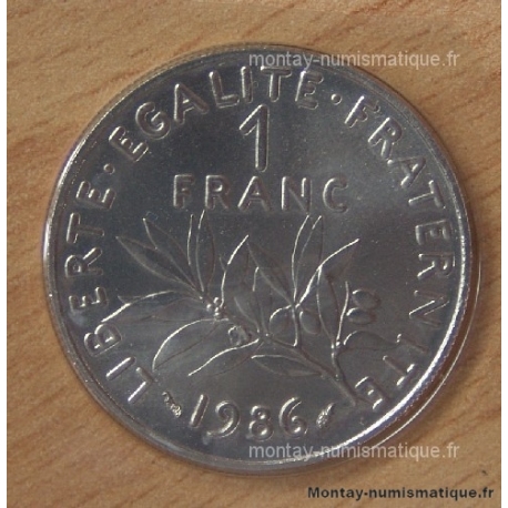 1 Franc Semeuse 1986