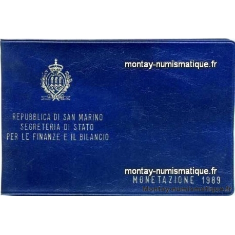 San Marin Série fdc 1989