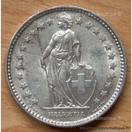 Suisse 2 Francs 1875 B Berne