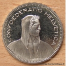 Suisse 5 Francs 2005 B Berne flan bruni -Proof