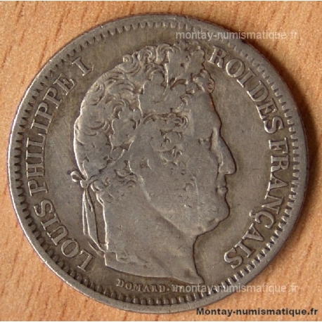 2 francs Louis Philippe I 1833 B Rouen