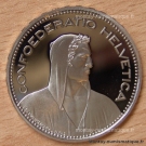 Suisse 5 Francs 2010 B Berne flan bruni -Proof