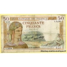 50 Francs Cérès 31-10-1935 Y.3299