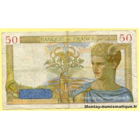 50 Francs Cérès 16-5-1935 W.1800