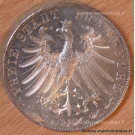 Allemagne Francfort 2 Gulden 1855