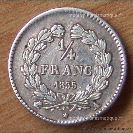 1/4 de Franc Louis Philippe 1835 A Paris
