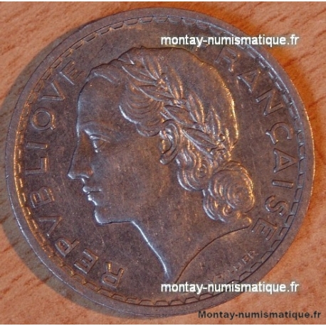 5 Francs Lavrillier Nickel 1937