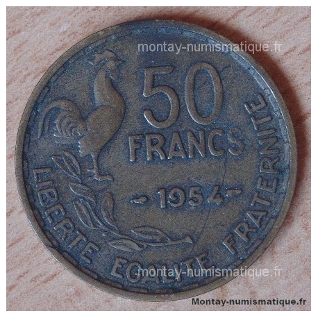 50 Francs Guiraud 1954