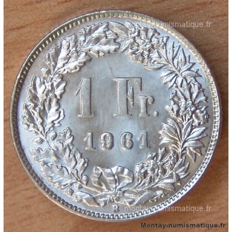 Suisse 1 Franc 1961 B Berne