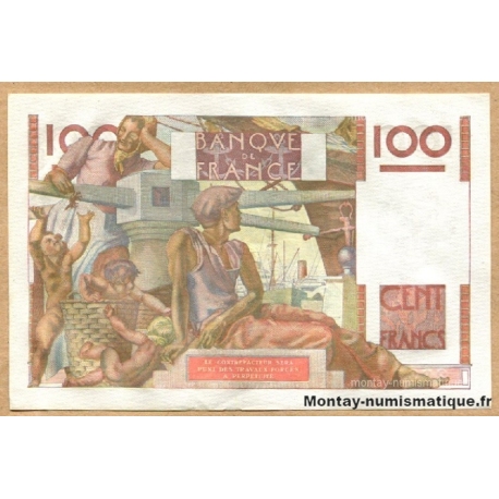 100 Francs Paysan 2-1-1953 B.521
